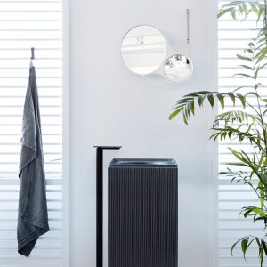 VASQUE TAM TAM BLOC NOIR MAT Size:360*360*850 - 4006A-1