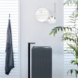 VASQUE TAM TAM BLOC GRIS MAT Size:360*360*850 - 4006A-2