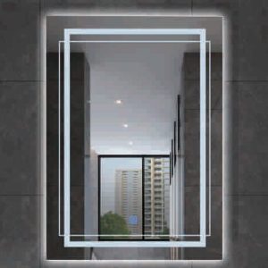 Miroir 80*60cm avec lumière LED référence: 8002