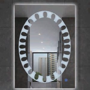 Miroir 80*60cm avec lumière LED référence: 8007