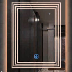 Miroir 80*80cm avec lumière LED référence: 8054