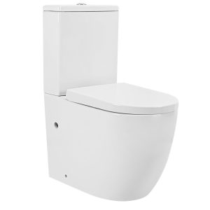WC COMPLET MONOBLOC BIS ROND BLANC Size:610*365*810mm - T5003