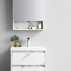 Pack meuble pvc CARRARA 600*475*520 mm