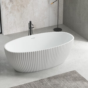 BAIGNOIRE FREE STANDING Q326S COQUILLAGE LINE WHITE 1700x800x580 mm