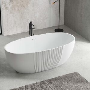 BAIGNOIRE FREE STANDING Q326S-A COQUILLAGE WHITE 1700x800x580 mm