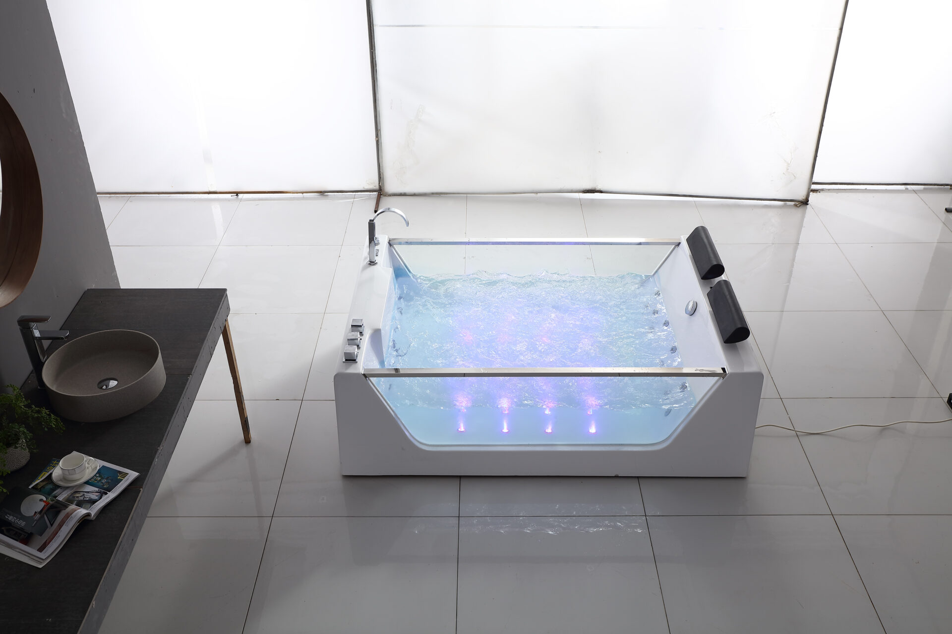 BAIGNOIRE HYDROMASSAGE Q413 VIVA 1800*1200*600mm