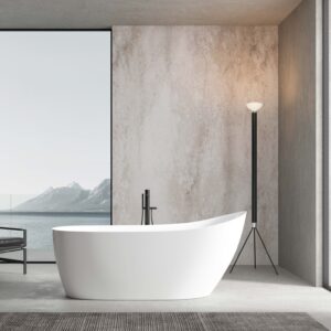 BAIGNOIRE FREE STANDING Q168 LAY 1700x720x730 mm