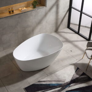 BAIGNOIRE FREE STANDING Q195 EGGY 1580x1100x600 mm