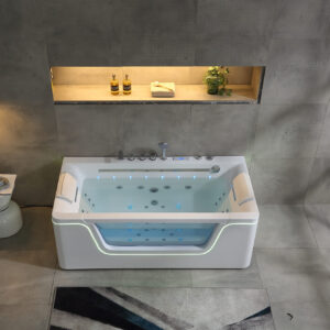 BAIGNOIRE HYDROMASSAGE Q445 WATERFALL 1700*850*610 mm