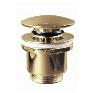 BANDE CLICK CLACK VIDAGE LAVABO doré brossé