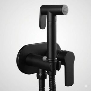 Douchette OROPESA mélangeur simple d’eau chaude et froide - NOIR MAT