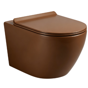 CUVETTE SUSPENDUE  BOLD CARAMEL COFFEE Size: 535x360x355mm P-trap.180mm