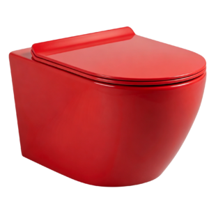 CUVETTE SUSPENDUE  BOLD RED Size: 535x360x355mm P-trap.180mm