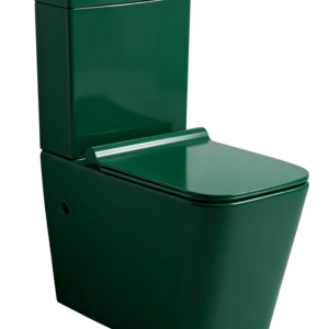 WC AU SOL COMPLET  NOVA BLACKISH GREEN Size:635x385x835mm P-trap.180mm
