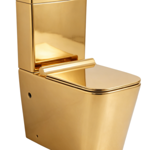 WC AU SOL COMPLET  NOVA ELECTROPLATING GOLD Size:635x385x835mm P-trap.180mm