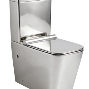WC AU SOL COMPLET  NOVA ELECTROPLATING SILVER Size:635x385x835mm P-trap.180mm