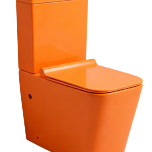 WC AU SOL COMPLET NOVA ORANGE Size:635x385x835mm P-trap.180mm