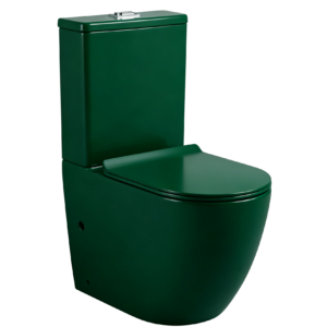 WC AU SOL COMPLET BOLD BLACKISH GREEN Size:645x380x805mm P-trap.180mm