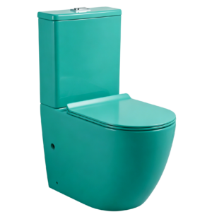 WC AU SOL COMPLET BOLD LIGHT BLUE Size:645x380x805mm P-trap.180mm