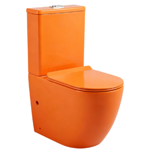 WC AU SOL COMPLET BOLD ORANGE Size:645x380x805mm P-trap.180mm