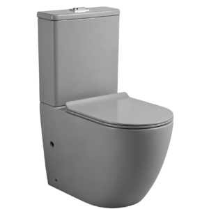 WC AU SOL COMPLET BOLD GREY Size:645x380x805mm P-trap.180mm