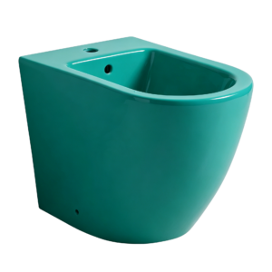 BIDET AU SOL BOLD COMPLET LIGHT BLUE Size: 560*360*400mm