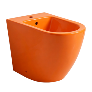 BIDET AU SOL BOLD COMPLET LIGHT ORANGE Size: 560*360*400m