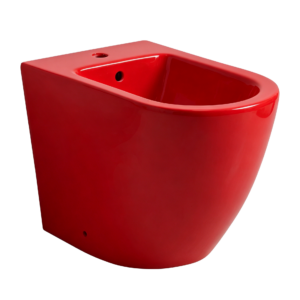 BIDET AU SOL BOLD COMPLET RED Size: 560*360*400mm